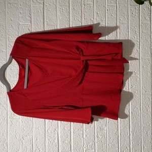 Jennifer Lopez Red Blouse, Size L